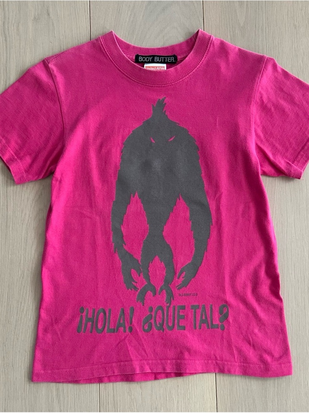 Body Butter 1990s Cryptid Graphic T-Shirt Japanese Brand